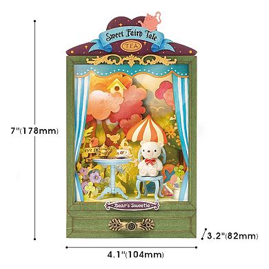 Diy 3d Box Theater Puzzle Bear's Sweetie 44pcs
