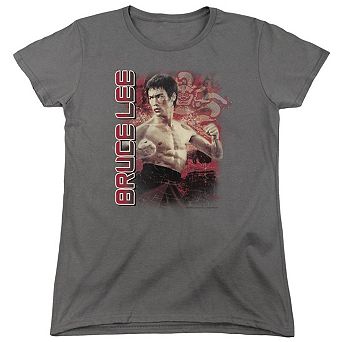 Bruce Lee Fury Short Sleeve Womens Tee