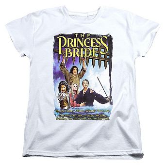 Princess Bride Alt Poster Short Sleeve Womens Tee
