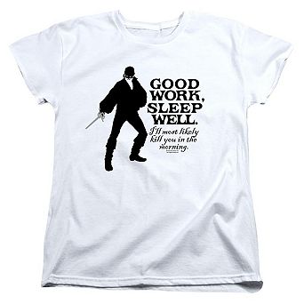 Princess Bride Good Work Short Sleeve Womens Tee