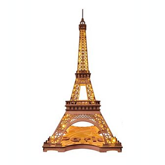 Diy 3d Puzzle Night Of Eiffel Tower 164 pc