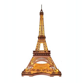 Diy 3d Puzzle Night Of Eiffel Tower 164 pc