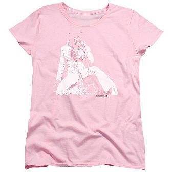 Elvis Presley Please Love Me Short Sleeve Womens Tee