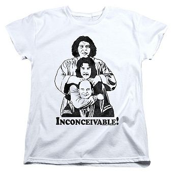 Princess Bride Inconceivable Short Sleeve Womens Tee