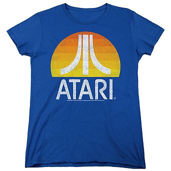 Atari Sunrise Eroded Short Sleeve Womens Tee
