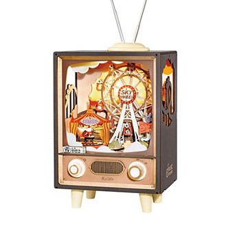 Diy 3d Music Box Puzzle Sunset Carnie 174 pc