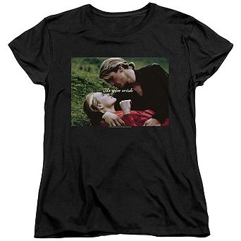 Princess Bride As You Wish Short Sleeve Womens Tee
