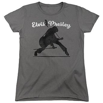 Elvis Presley Overprint Short Sleeve Women´s Tee