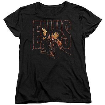 Elvis Presley Take My Hand Short Sleeve Womens Tee