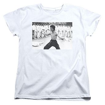 Bruce Lee Triumphant Short Sleeve Womens Tee