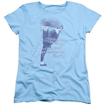 Bruce Lee 10000 Kicks Short Sleeve Womens Tee