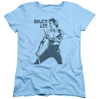Bruce Lee Fighter Short Sleeve Womens Tee