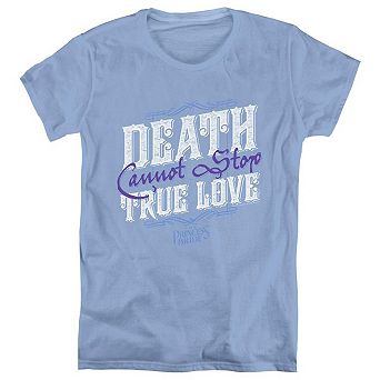 Princess Bride Love Over Death Short Sleeve Womens Tee