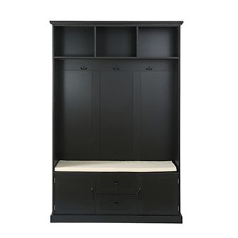 Merax Hall Tree With Storage Bench