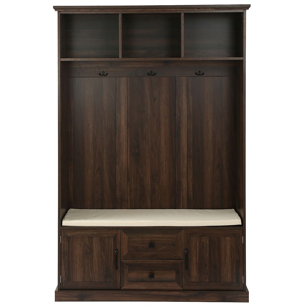 Merax Hall Tree With Storage Bench