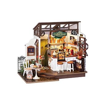 Diy 3d House Puzzle No17 Cafe 183 pc