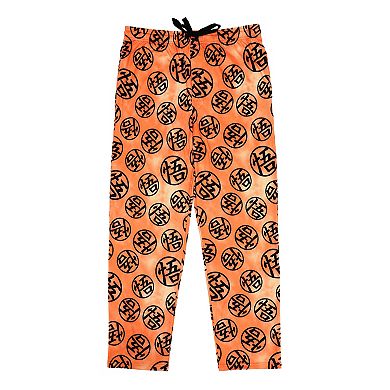 Men's Dragon Ball Z Goku Pajama Top & Pajama Bottom Set