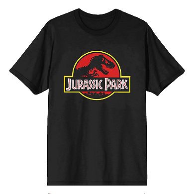 Men's Jurassic Park Logo Pajama Top & Pajama Bottom Set