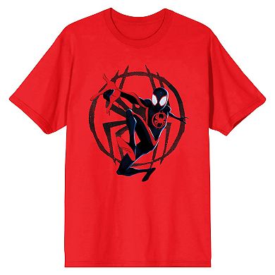 Men's Spider-Man Pajama Top & Pajama Bottom Set