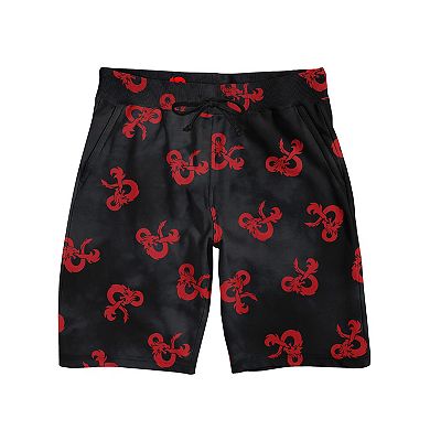 Men's Dungeons & Dragons 2-Piece Pajama Top & Pajama Shorts Set