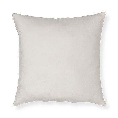 Celebrate Together Fall White Fall Word Tapestry Throw Pillow