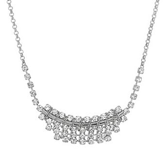 1928 Crystal Bib Necklace