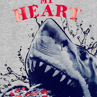 Boys 4-8 Carter's Shark Long Sleeve Graphic Tee