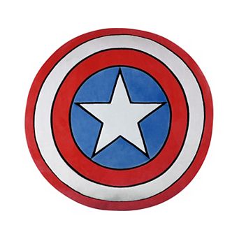 The Big One® Marvel Captain America Shield Red Plushable Pillow
