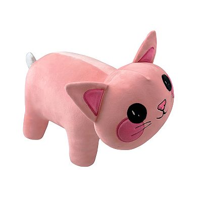 The Big One® Pink Cat Plushy Pillow