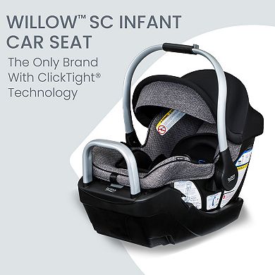 Britax Willow SC Infant Car Seat with Alpine Base