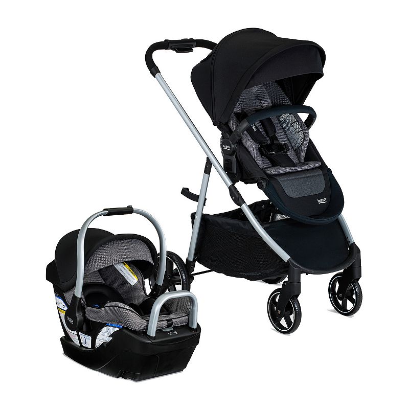 Britax Willow Grove SC Baby Travel System - Pindot Onyx