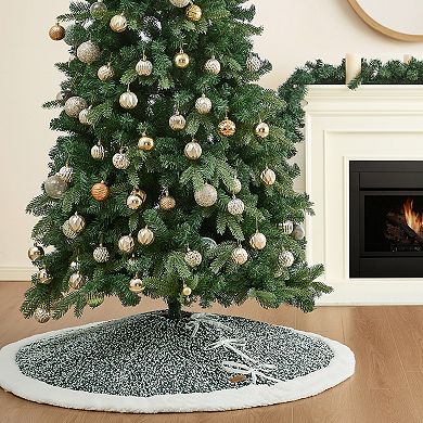 Koolaburra by UGG Meira Chenille Knit Tree Skirt