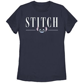 Disney's Lilo & Stitch Title Name Stitch Graphic Tee