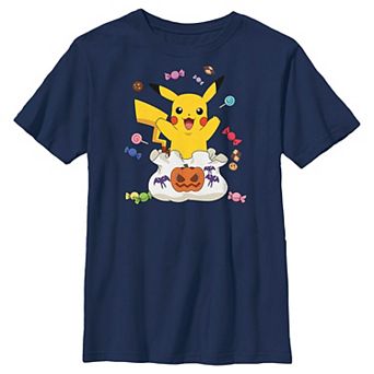 Boys Pokemon Pikachu Candy Party Graphic Tee