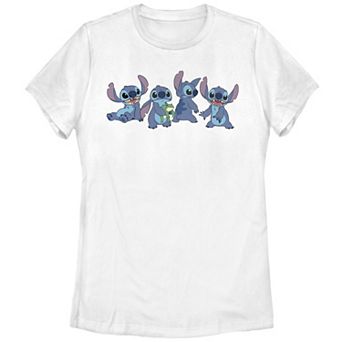 Disney's Lilo & Stitch Four In Line Stitch Graphic Tee