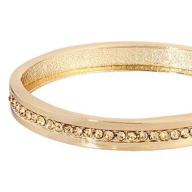 1928 Crystal Bangle Bracelet