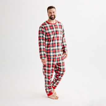 Big & Tall Jammies For Your Families® Jingle Bell Rock Pajama Top & Jogger Pajama Bottoms Set
