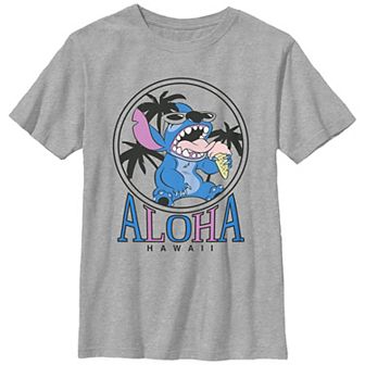 Disney's Lilo & Stitch Ice Cream Eater Stitch Boys Graphic Tee