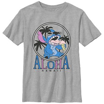 Disney's Lilo & Stitch Ice Cream Eater Stitch Boys Graphic Tee