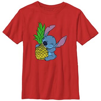 Disney's Lilo & Stitch Pineapple Eater Stitch Boys Graphic Tee