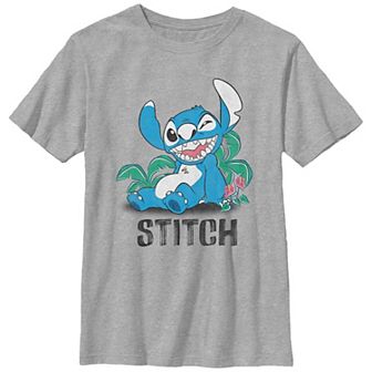 Disney's Lilo & Stitch Winking Stitch Boys Graphic Tee
