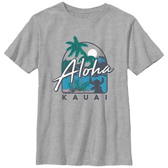 Disney's Lilo & Stitch Aloha Kauai Stitch Boys Graphic Tee