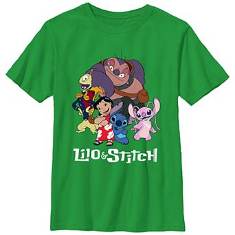 Disney's Lilo & Stitch Family Photo Boys Graphic Tee
