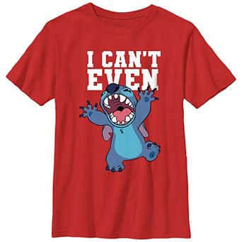 Disney's Lilo & Stitch I Can't Even Stitch Boys Graphic Tee