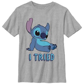 Disney's Lilo & Stitch I Tried Stitch Boys Graphic Tee