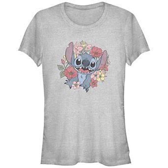 Disney's Lilo & Stitch Floral Wreath Stitch Graphic Tee