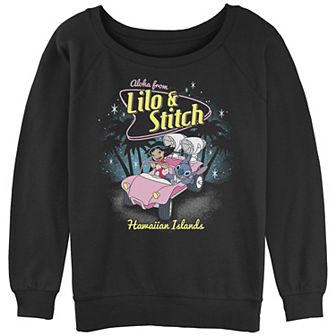 Disney's Lilo & Stitch Aloha From Hawaii Graphic Slouchy Terry