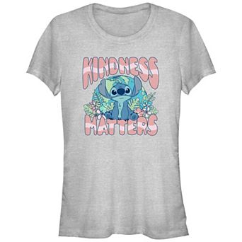 Disney's Lilo & Stitch Kindness Matters Juniors' Fitted Graphic Tee