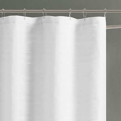 The Big One Solid Texture Shower Curtain