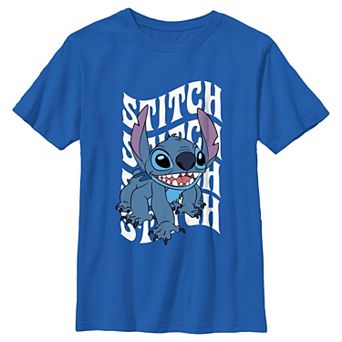 Disney's Lilo & Stitch Excited Experiment Six Two Six Boys Graphic Tee